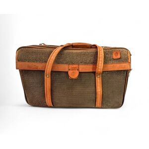 HARTMANN Vintage Tweed And Leather Overnight Weekender